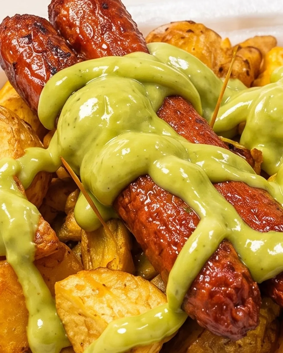 Primer plano de ranchera premium bañada en guacamole especial